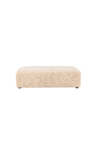 Vind Frankie Puff 100*100 - Beige fuskpäls / FSC 100%
