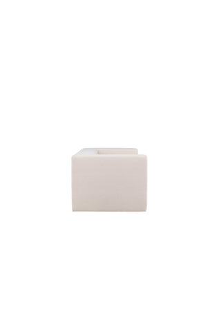 Venture Home Lumi 3-sits soffa - vit linne /