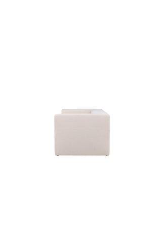 Venture Home Lumi 3-sits soffa - vit linne /