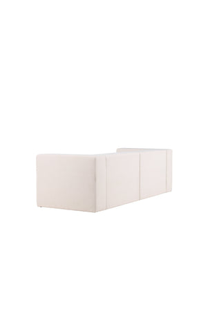 Venture Home Lumi 3-sits soffa - vit linne /