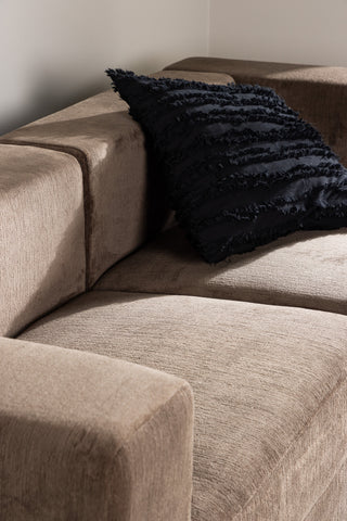 Venture Home Lumi 3-sits soffa - brunt linne /
