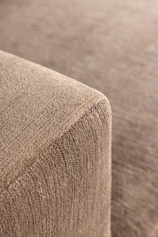 Venture Home Lumi 3-sits soffa - brunt linne /