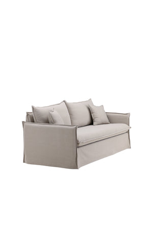 Venture Home Nova 3-sits soffa - brunt linne /