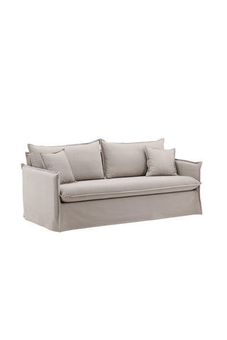 Venture Home Nova 3-sits soffa - brunt linne /