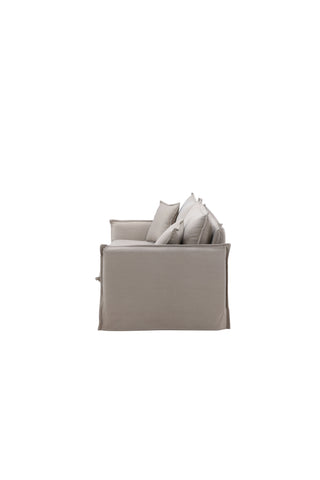 Venture Home Nova 3-sits soffa - brunt linne /