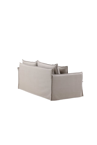 Venture Home Nova 3-sits soffa - brunt linne /