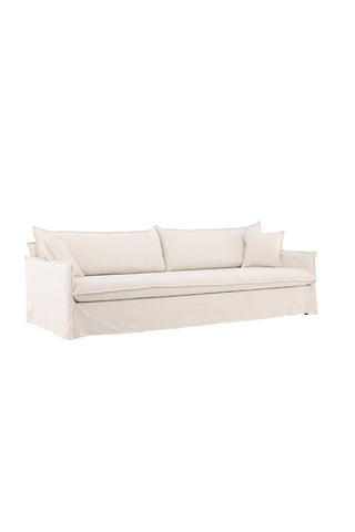 Venture Home Nova 4-sits soffa - Beige Linne /