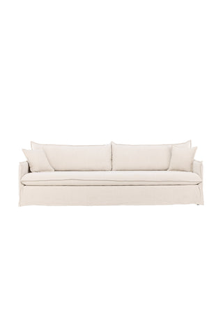 Venture Home Nova 4-sits soffa - Beige Linne /