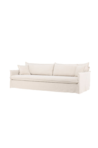 Venture Home Nova 4-sits soffa - Beige Linne /