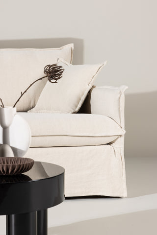 Venture Home Nova 4-sits soffa - Beige Linne /