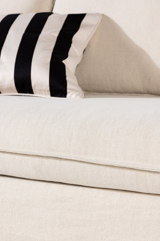Venture Home Nova 4-sits soffa - Beige Linne /