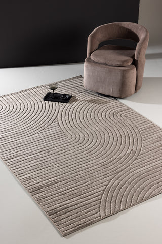 Venture Home Vince Solar - 230*160- -Rektangulär-Brun