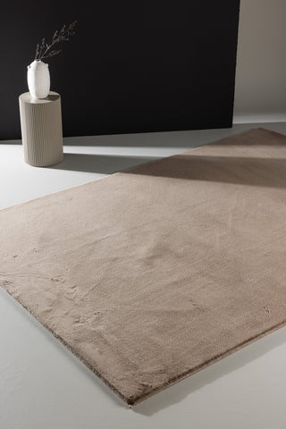 Venture Home Leni 100 % polyester - 240*350- -Rektangulär-Beige