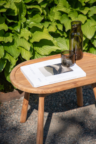 Venture Home Bohol Sidesable Teak - Nature / Kvadrat 40*40*45