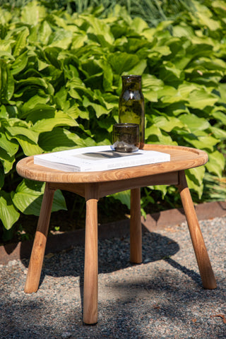 Venture Home Bohol Sidesable Teak - Nature / Kvadrat 40*40*45