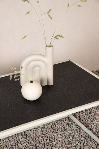 Venture Home Siaton Sofatable Steel - Beige / Rektangulär 60*110*