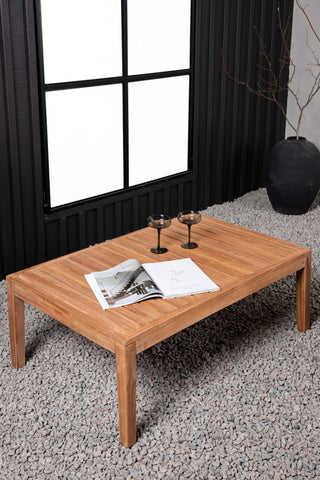Venture Home Amlan Sofatable Teak - Nature / Rektangulär 70*110*40