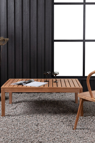 Venture Home Amlan Sofatable Teak - Nature / Rektangulär 70*110*40