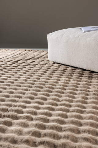 Venture Home Novis 100 % polyester - 160*230- -Rektangulär-Beige