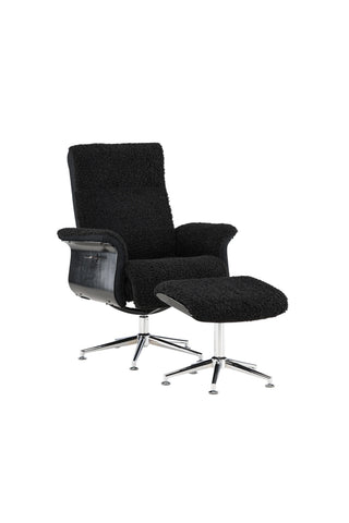Venture Home Hagön Lounge Chair - Mörkgrå/Svart