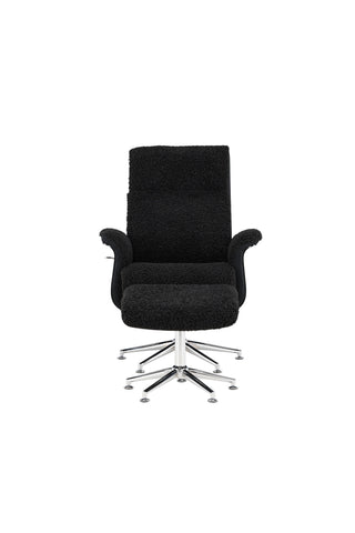 Venture Home Hagön Lounge Chair - Mörkgrå/Svart