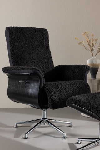 Venture Home Hagön Lounge Chair - Mörkgrå/Svart