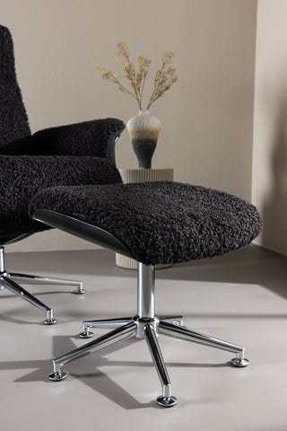 Venture Home Hagön Lounge Chair - Mörkgrå/Svart