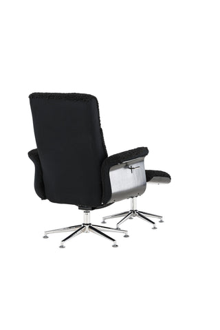 Venture Home Hagön Lounge Chair - Mörkgrå/Svart