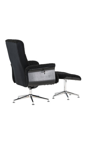 Venture Home Hagön Lounge Chair - Mörkgrå/Svart