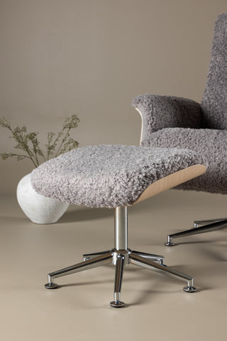 Venture Home Hagön Lounge Chair - Grå/Whitewash