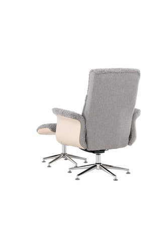 Venture Home Hagön Lounge Chair - Grå/Whitewash
