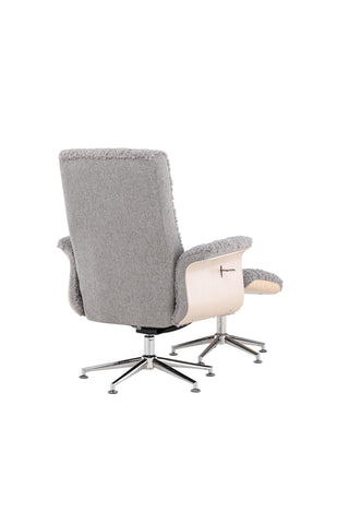 Venture Home Hagön Lounge Chair - Grå/Whitewash