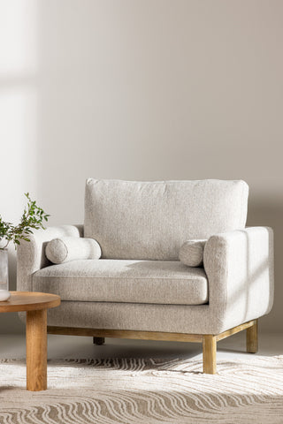 Venture Home Olympos Fåtölj - Woodlook / Beige
