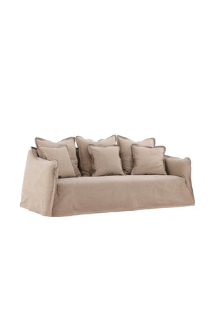 Vind Oskarshamn 3-sits soffa - Beige/Brun /