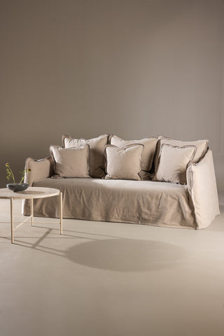 Vind Oskarshamn 3-sits soffa - Beige/Brun /