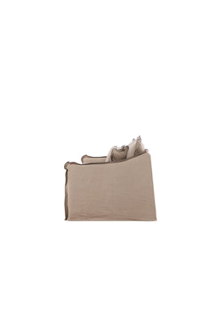 Vind Oskarshamn 3-sits soffa - Beige/Brun /