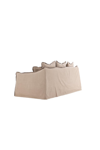 Vind Oskarshamn 3-sits soffa - Beige/Brun /