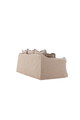 Vind Oskarshamn 3-sits soffa - Beige/Brun /