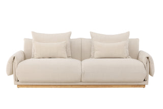 Vind Mollösund 3-sits soffa - Beige Linne /
