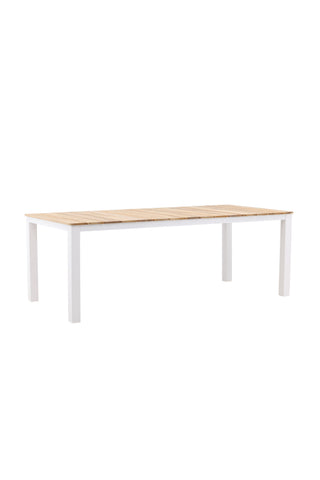 Mexico Bord 210*100 - Vit/Teak