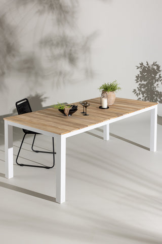 Mexico Bord 210*100 - Vit/Teak