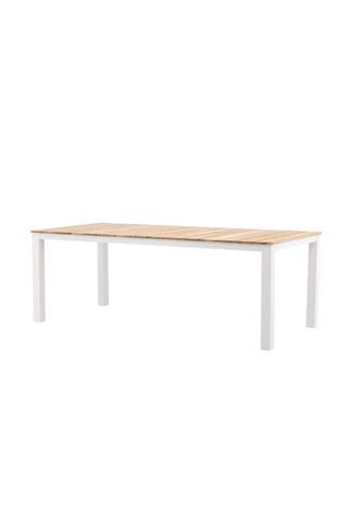 Mexico Bord 210*100 - Vit/Teak