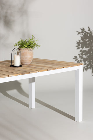 Mexico Bord 210*100 - Vit/Teak