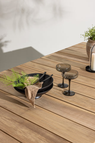 Mexico Bord 210*100 - Vit/Teak