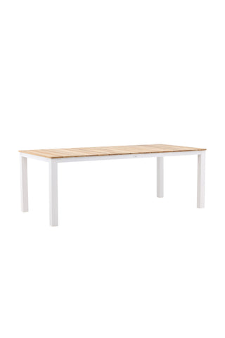 Mexico Bord 210*100 - Vit/Teak