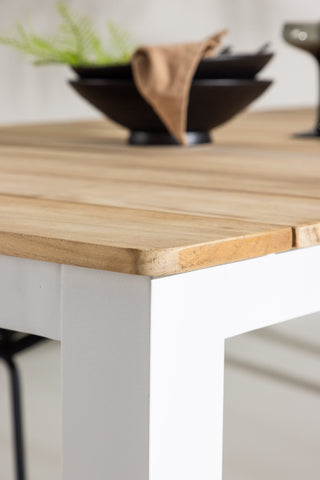 Mexico Bord 210*100 - Vit/Teak