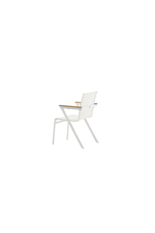 Mexico Stol 6-pack - Vit/Teak