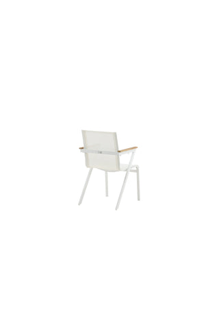 Mexico Stol 6-pack - Vit/Teak
