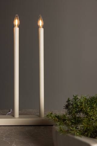Venture Home Lofsdalen Bordslampa - Beige / Metall
