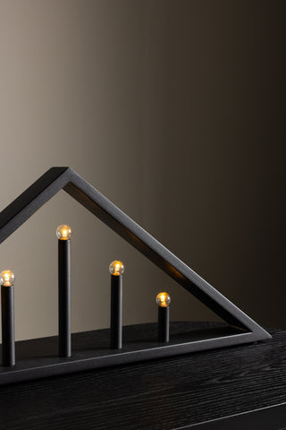 Venture Home Sankt Anton Bordslampa - Matt Svart / Metall